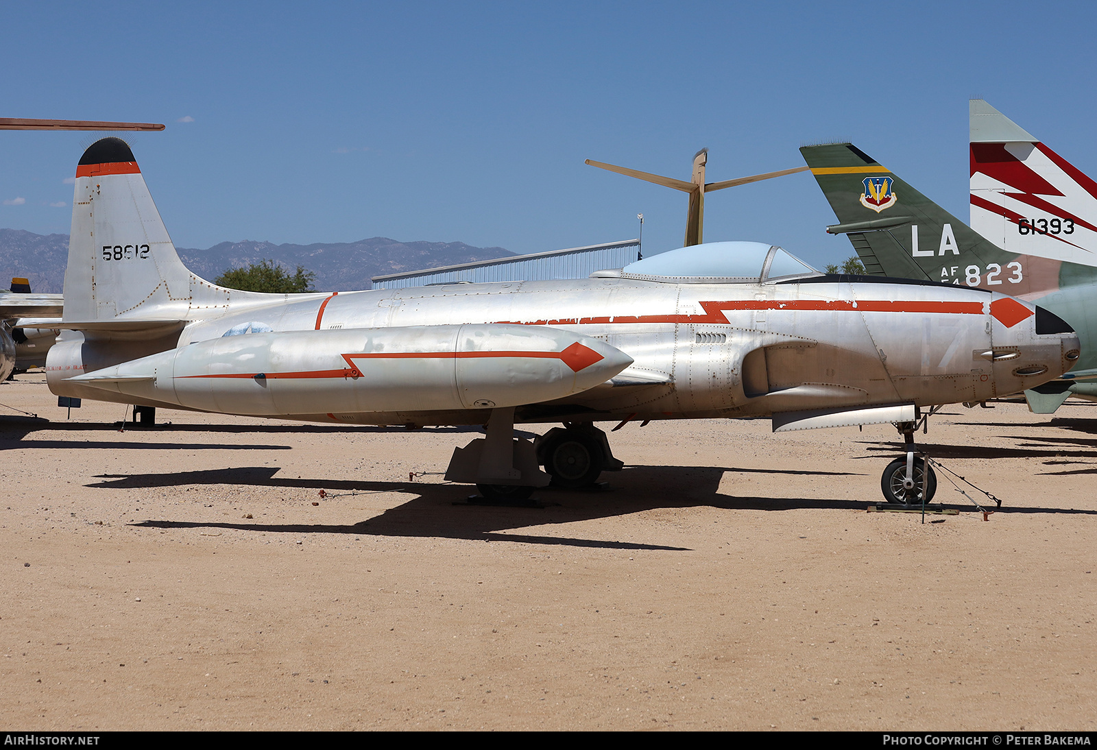 Aircraft Photo of 45-8612 / 58612 | Lockheed P-80B Shooting Star | USA - Air Force | AirHistory.net #828893