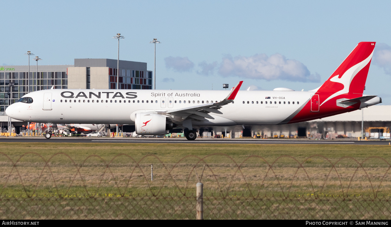 Aircraft Photo of VH-OGA | Airbus A321-271NY | Qantas | AirHistory.net #828904