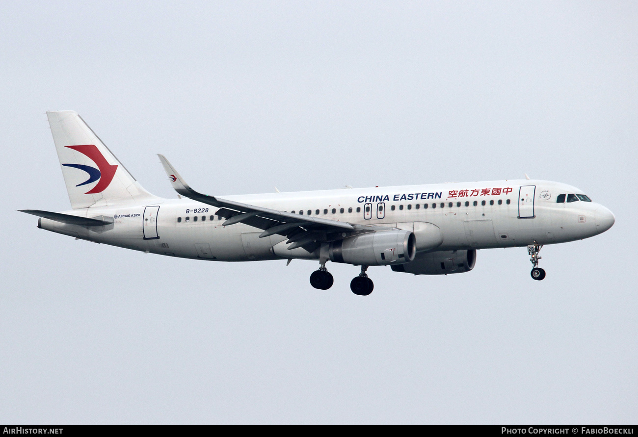Aircraft Photo of B-8228 | Airbus A320-232 | China Eastern Airlines | AirHistory.net #828906