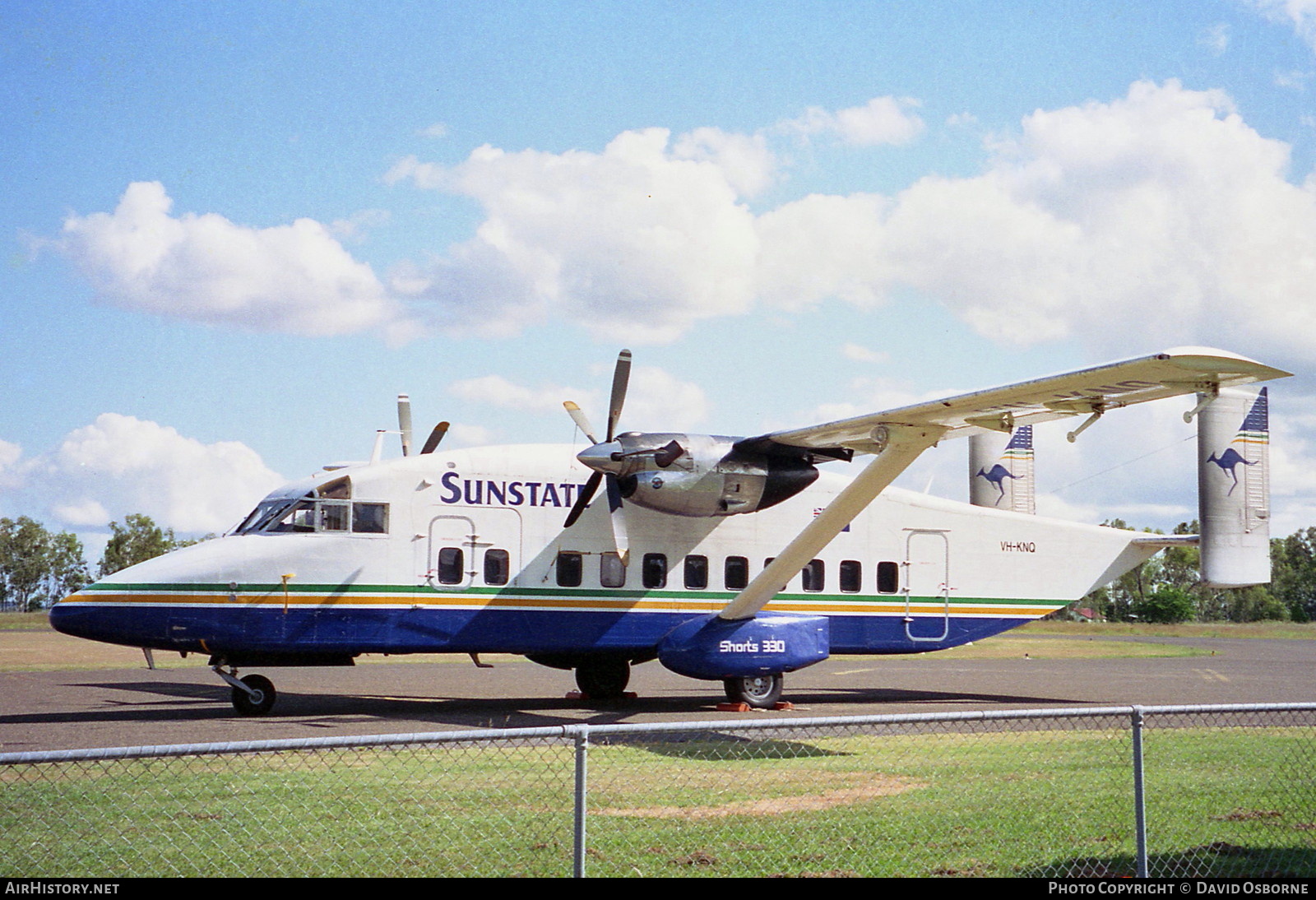 Aircraft Photo of VH-KNQ | Short 330-200 | Sunstate Airlines | AirHistory.net #828924