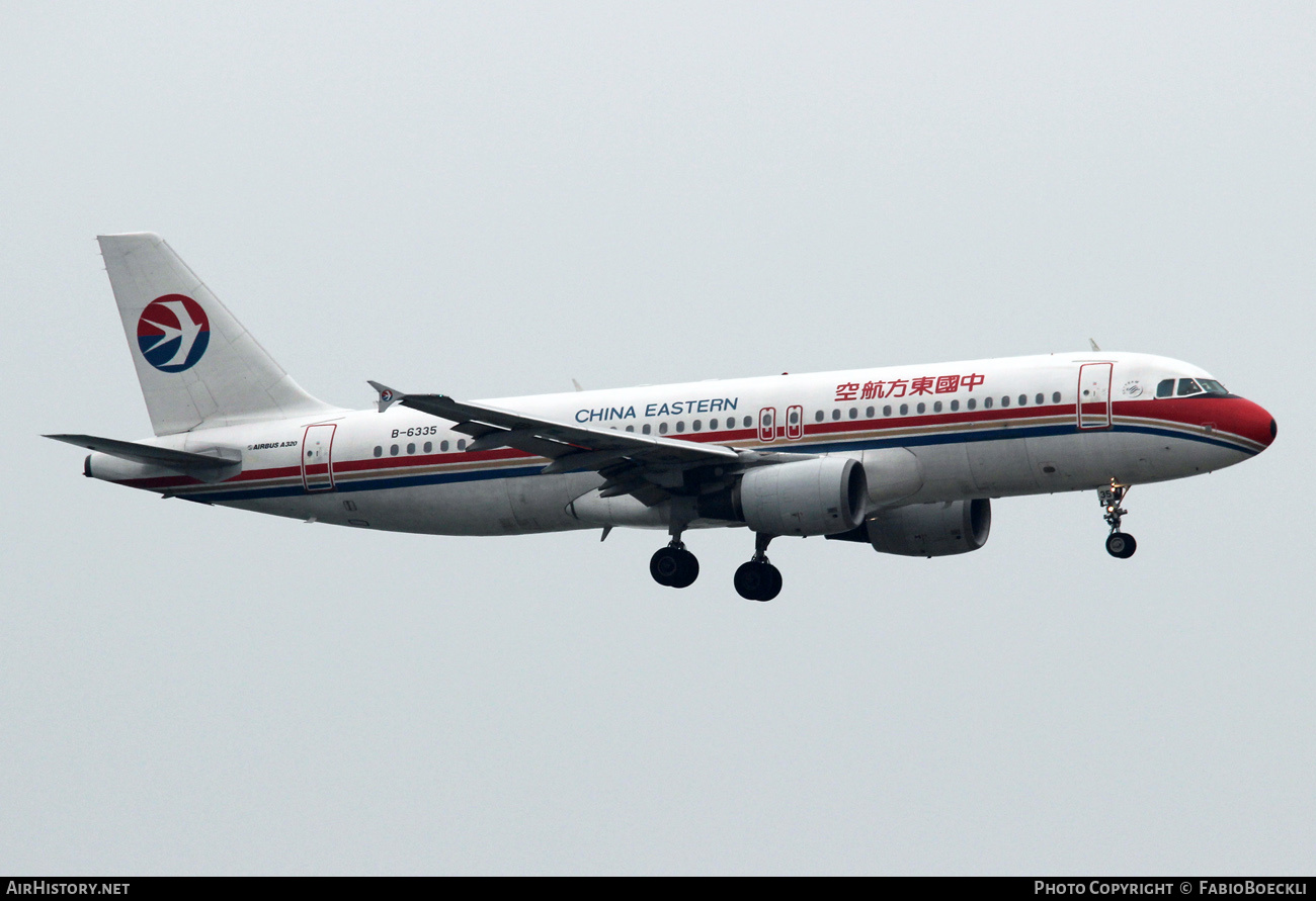 Aircraft Photo of B-6335 | Airbus A320-214 | China Eastern Airlines | AirHistory.net #828935