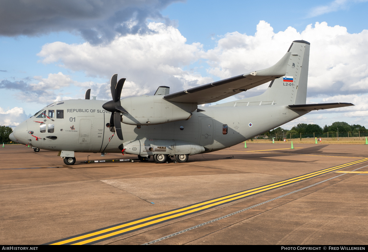 Aircraft Photo of L2-01 | Alenia C-27J Spartan | Slovenia - Air Force | AirHistory.net #828937