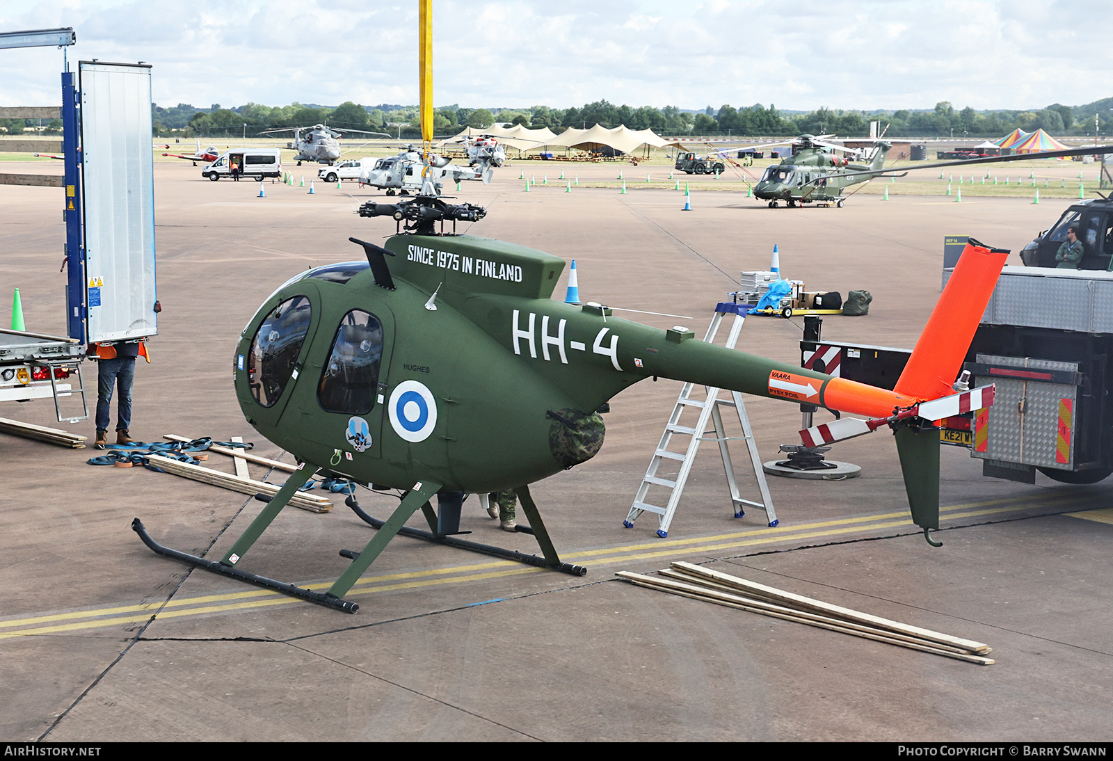 Aircraft Photo of HH-4 | Hughes 500D (369D) | Finland - Army | AirHistory.net #828948