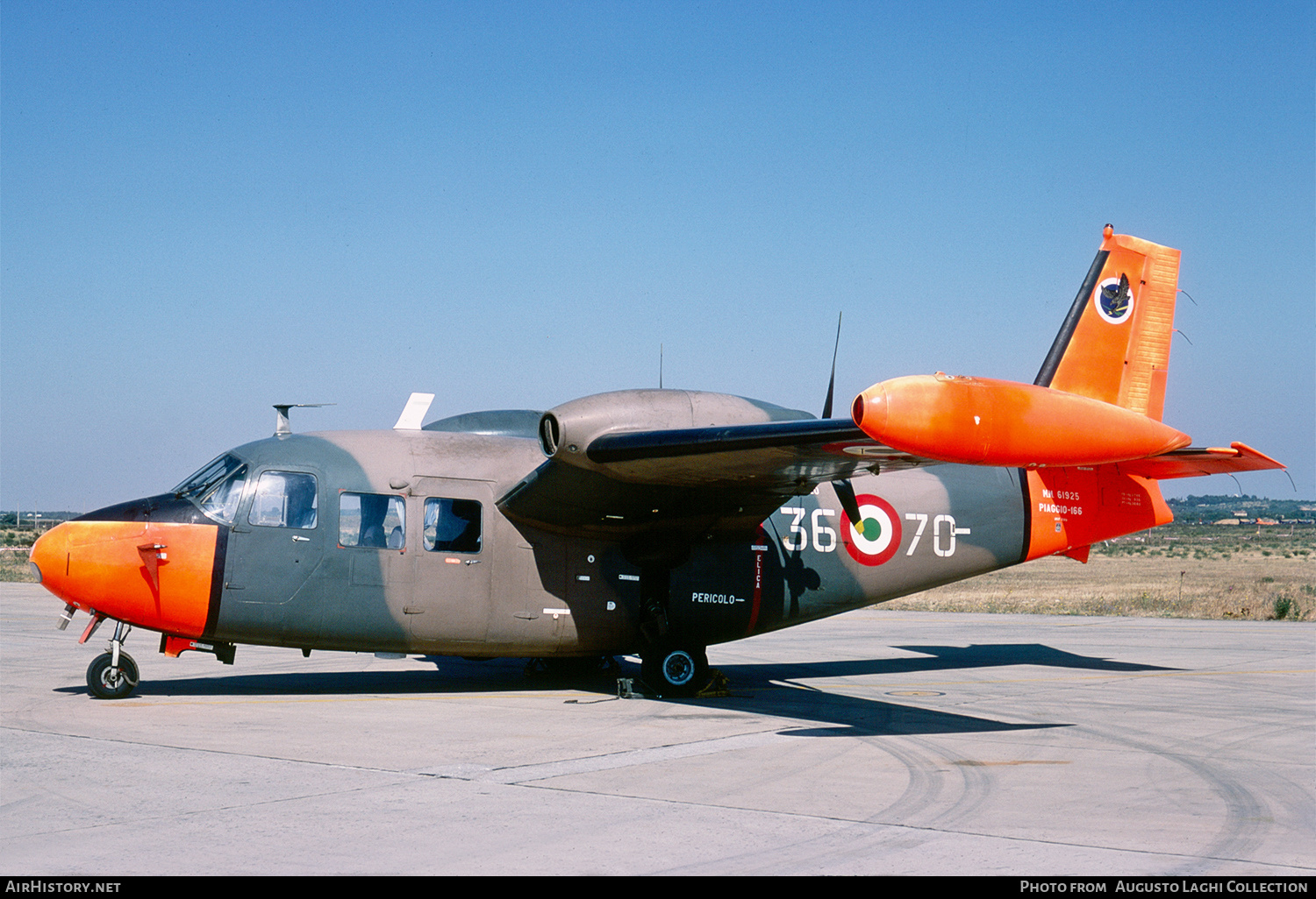 Aircraft Photo of MM61925 | Piaggio P-166M | Italy - Air Force | AirHistory.net #828952