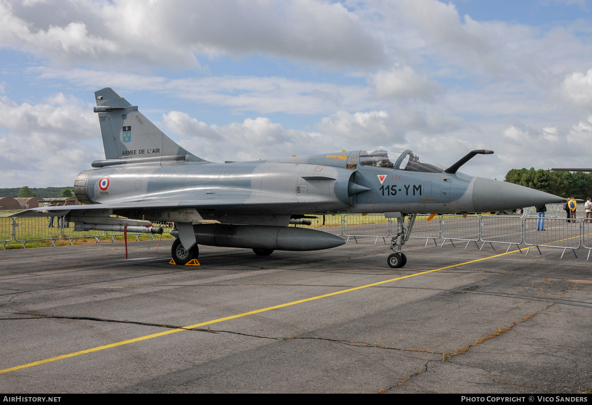 Aircraft Photo of 115 | Dassault Mirage 2000C | France - Air Force | AirHistory.net #828982