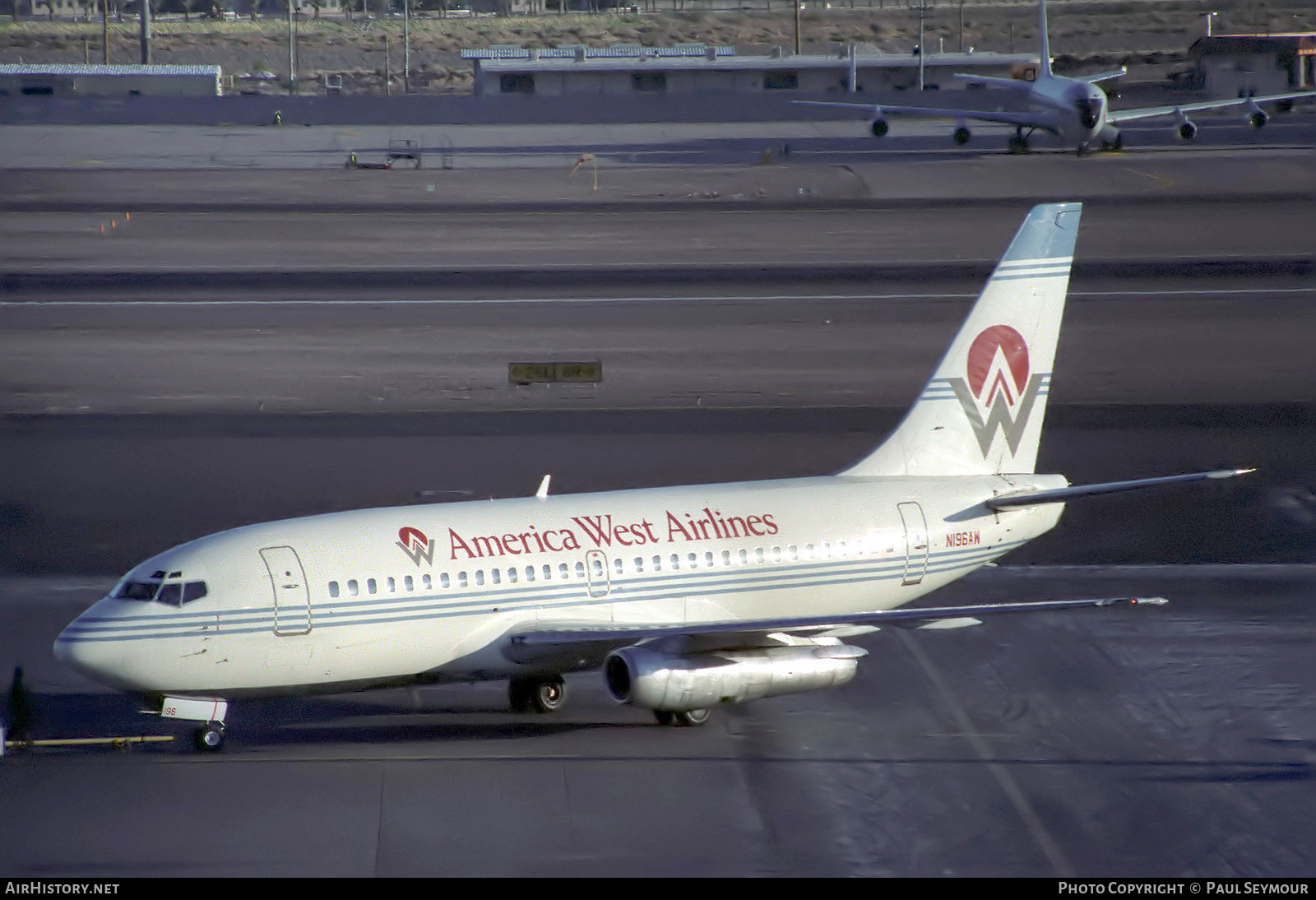 Aircraft Photo of N196AW | Boeing 737-284/Adv | America West Airlines | AirHistory.net #828986