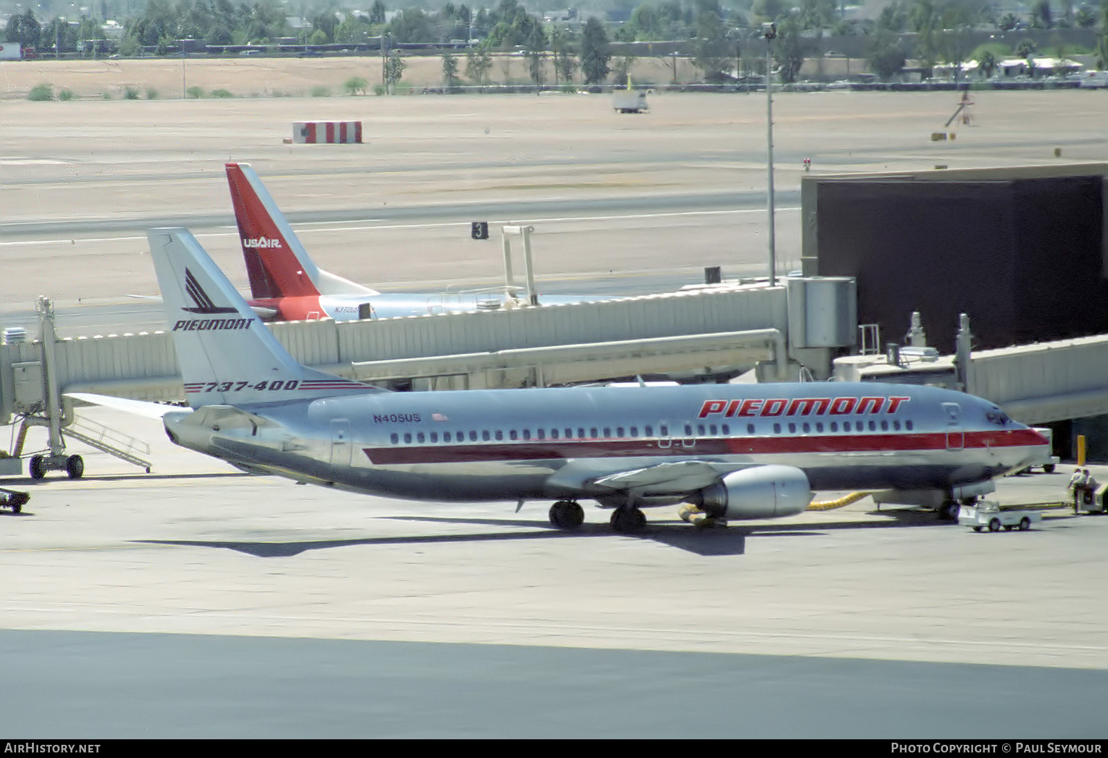 Aircraft Photo of N405US | Boeing 737-401 | Piedmont Airlines | AirHistory.net #829013