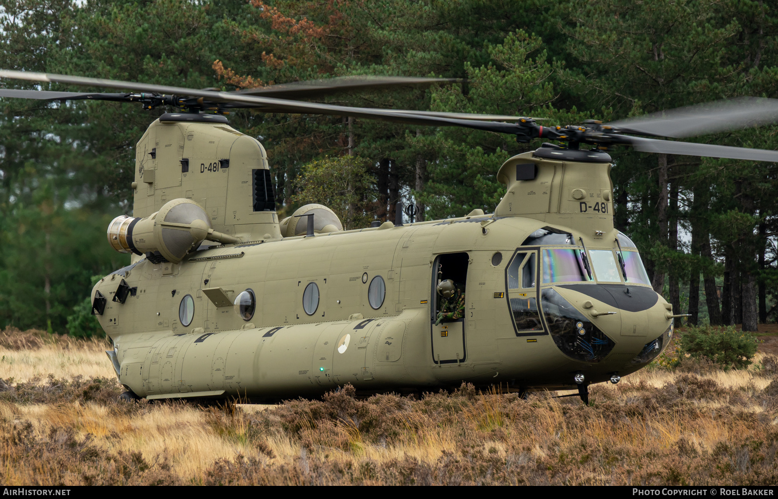 Aircraft Photo of D-481 | Boeing CH-47F Chinook (414) | Netherlands - Air Force | AirHistory.net #829077