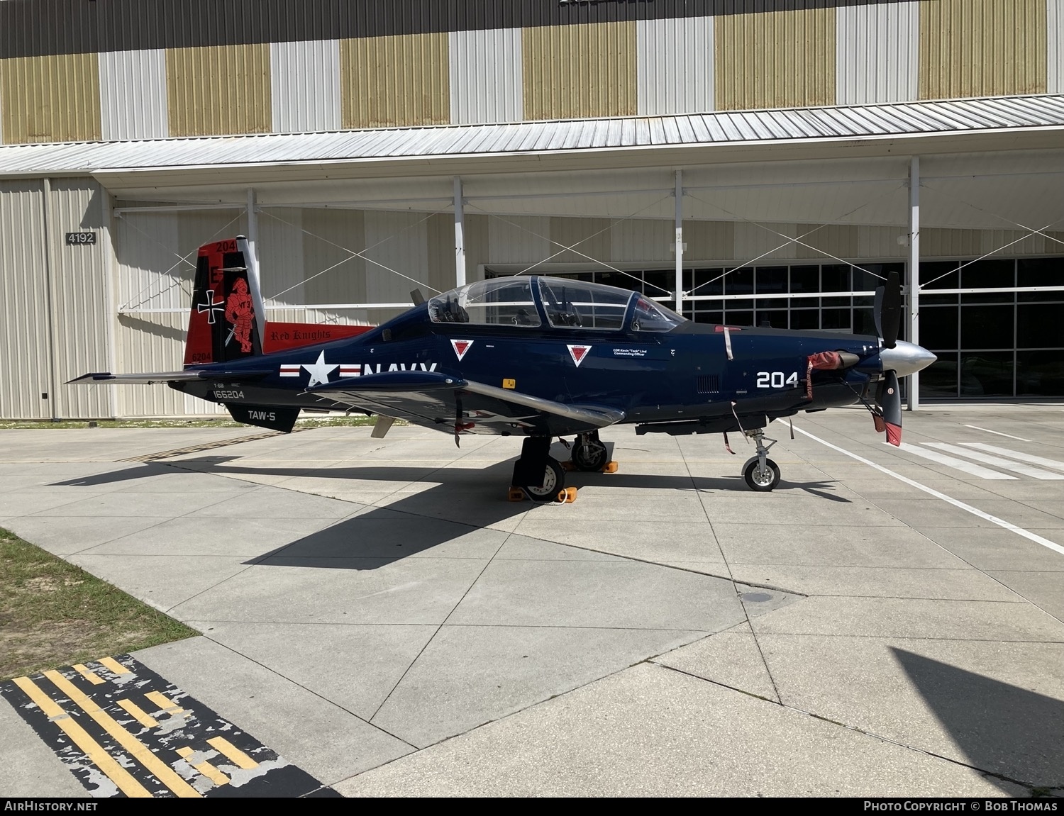 Aircraft Photo of 166204 | Beechcraft T-6B Texan II | USA - Navy | AirHistory.net #829083