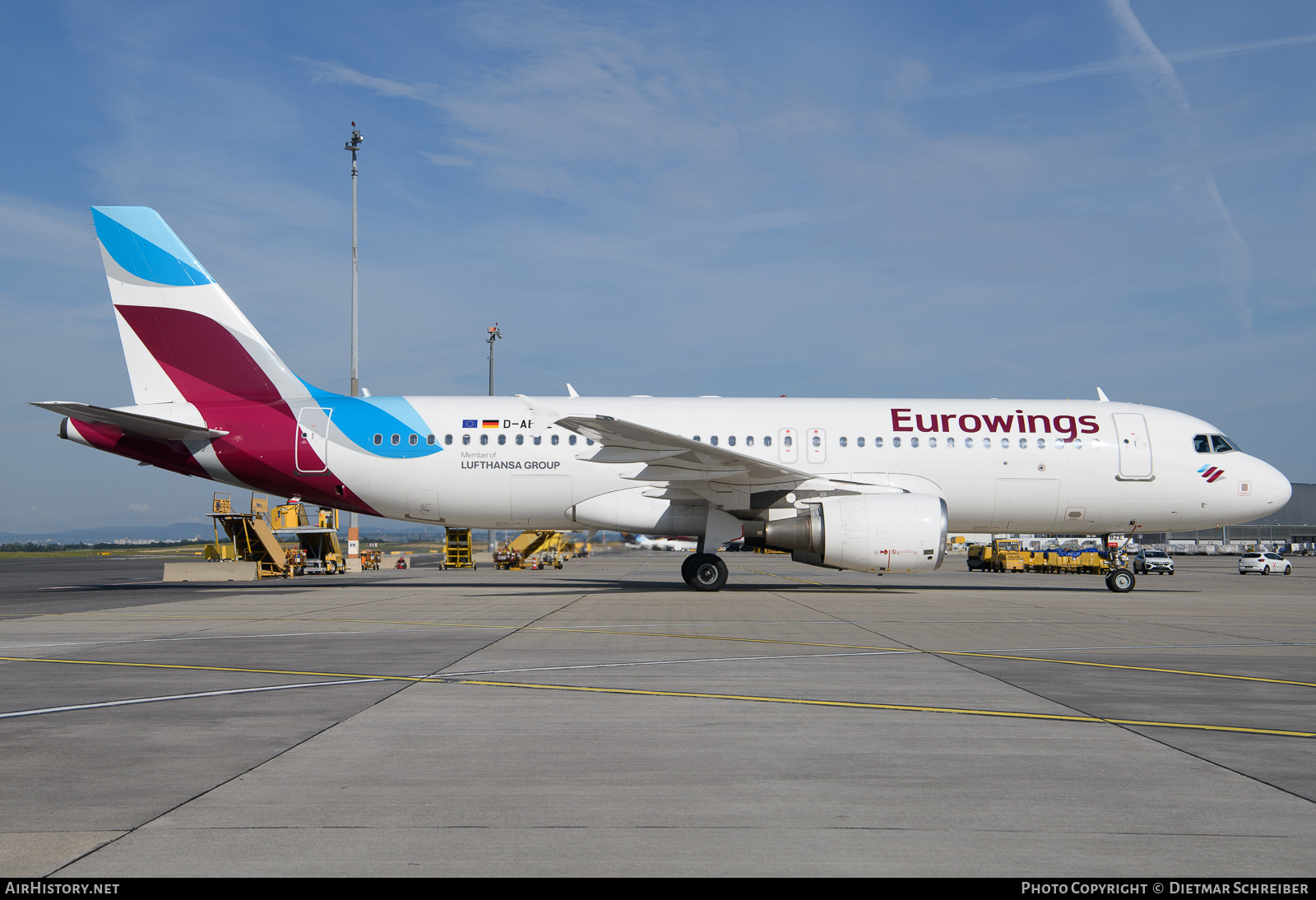 Aircraft Photo of D-ABZE | Airbus A320-216 | Eurowings | AirHistory.net #829088
