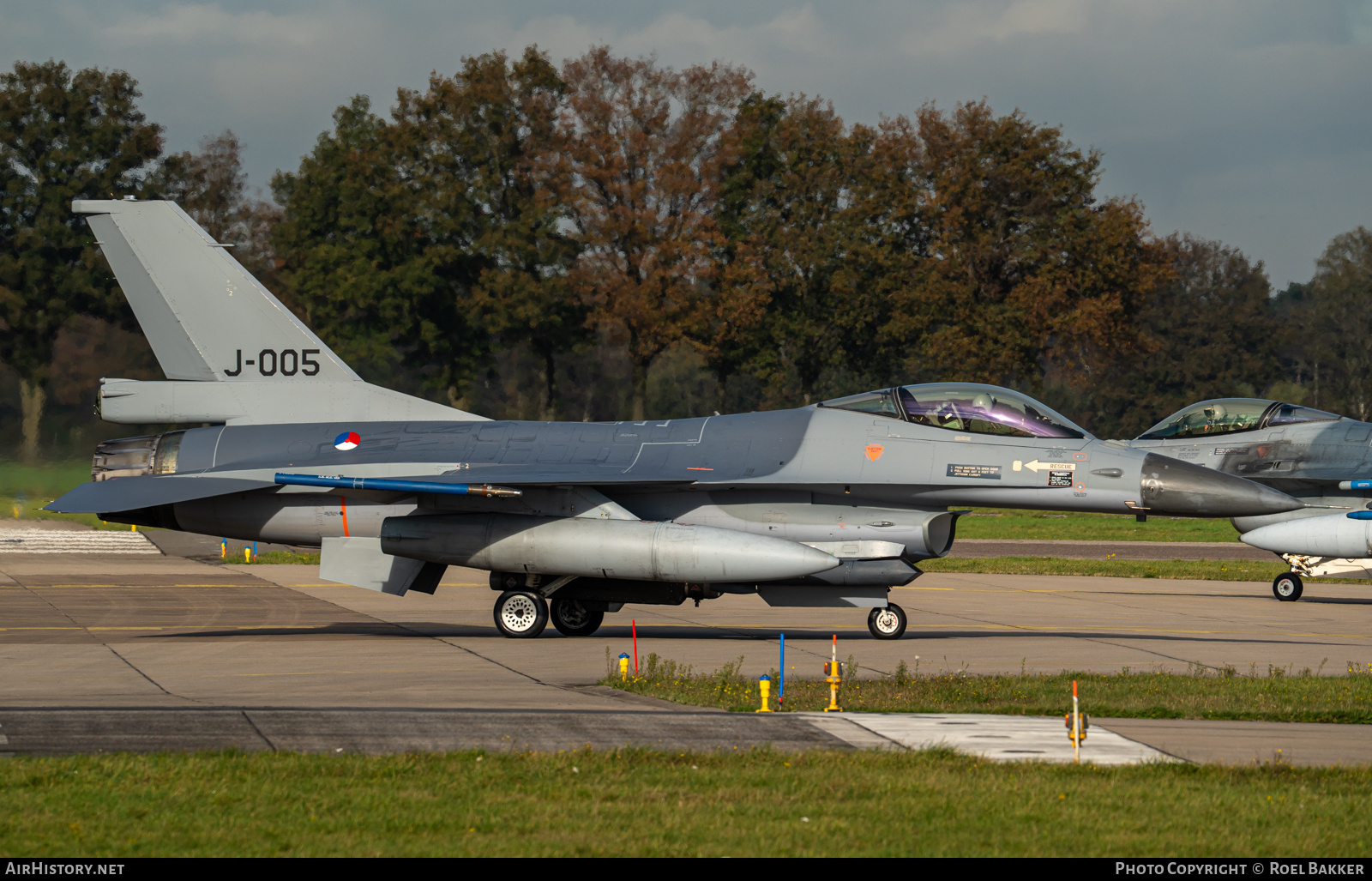 Aircraft Photo of J-005 | General Dynamics F-16AM Fighting Falcon | Netherlands - Air Force | AirHistory.net #829090