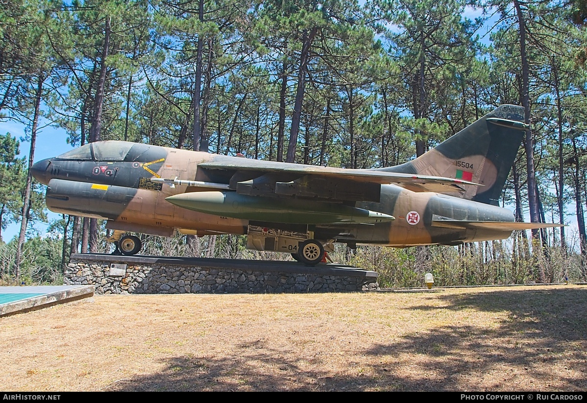 Aircraft Photo of 15504 | LTV TA-7P Corsair II | Portugal - Air Force | AirHistory.net #829095