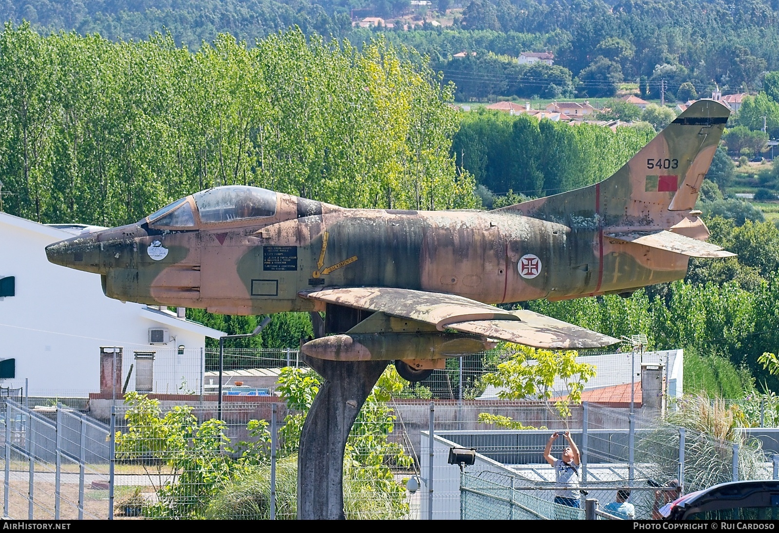 Aircraft Photo of 5403 | Fiat G-91R/4 | Portugal - Air Force | AirHistory.net #829096
