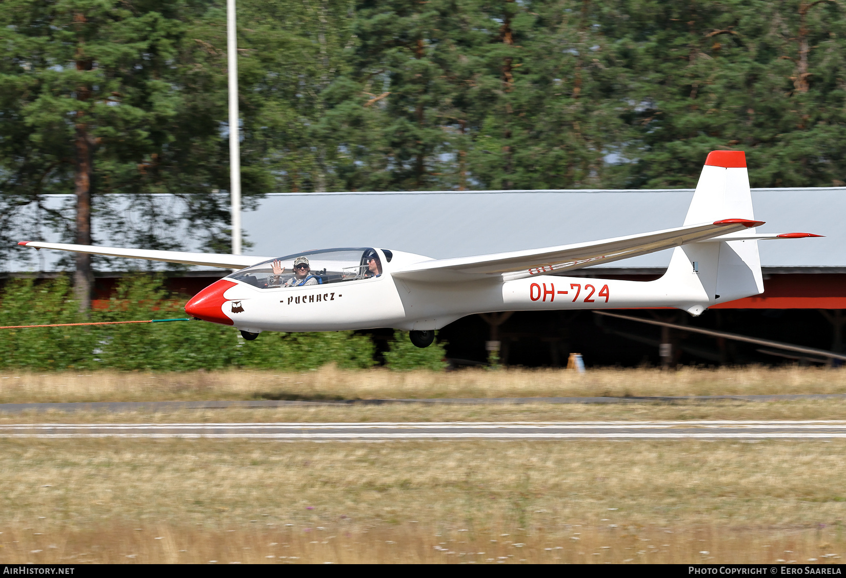 Aircraft Photo of OH-724 | PZL-Bielsko SZD-50-3 Puchacz | AirHistory.net #829127