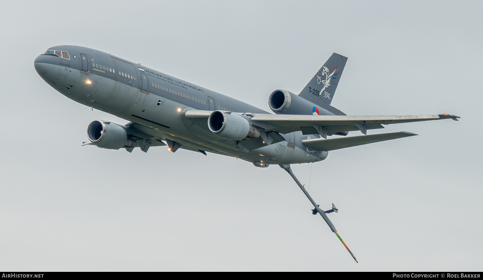 Aircraft Photo of T-235 | McDonnell Douglas KDC-10-30CF | Netherlands - Air Force | AirHistory.net #829136