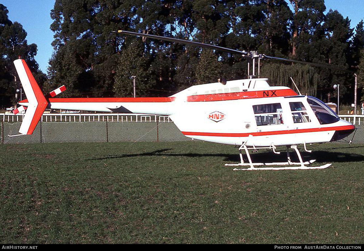 Aircraft Photo of ZK-HNX / NX | Bell 206B-2 JetRanger II | Helicopters NZ | AirHistory.net #829150