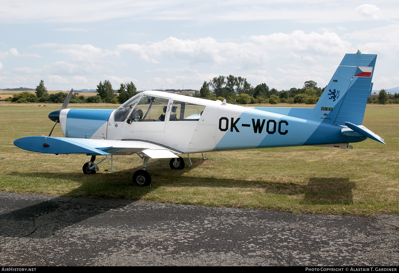 Aircraft Photo of OK-WOC | Zlin Z-43 | AirHistory.net #829158
