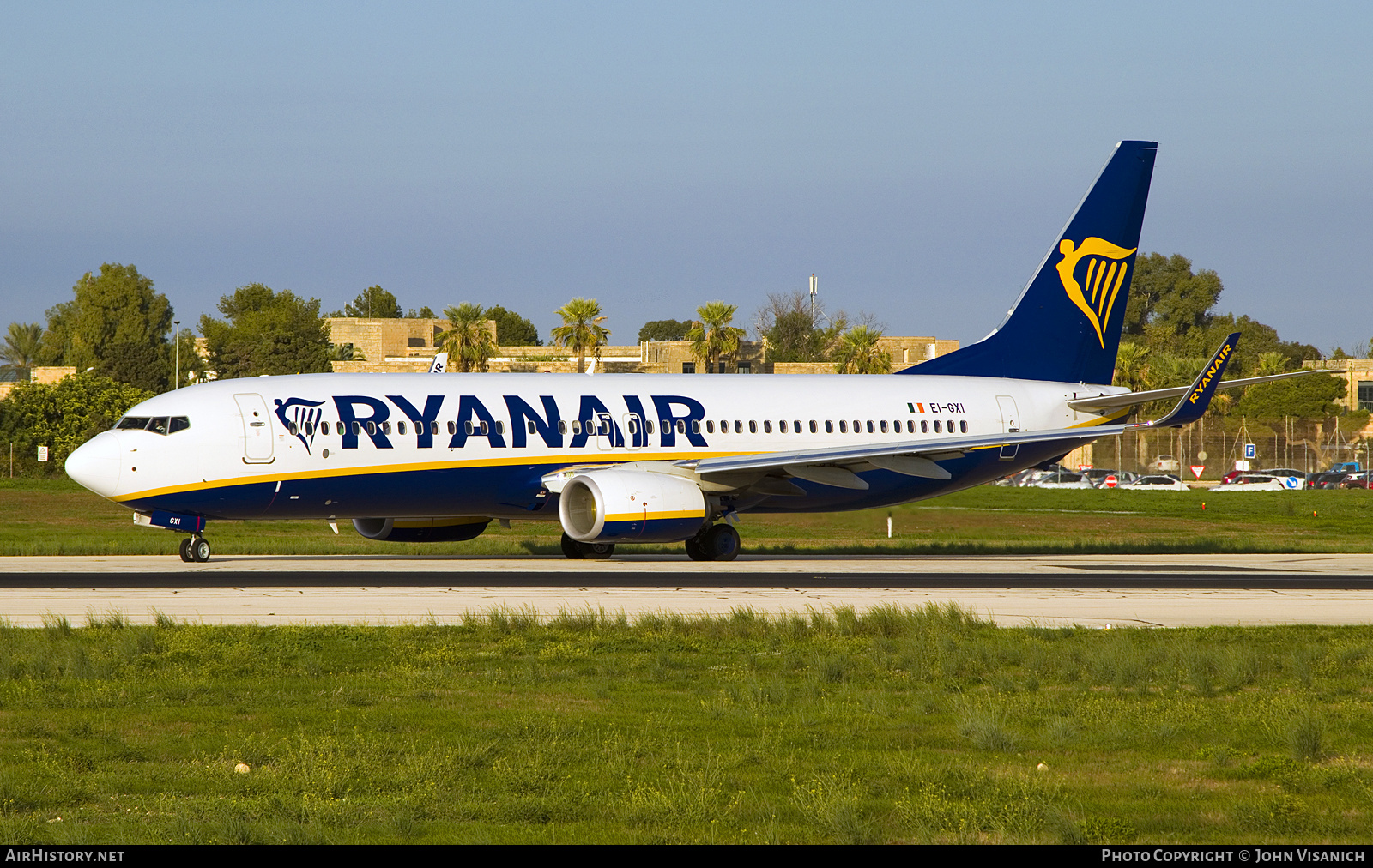Aircraft Photo of EI-GXI | Boeing 737-800 | Ryanair | AirHistory.net #829159