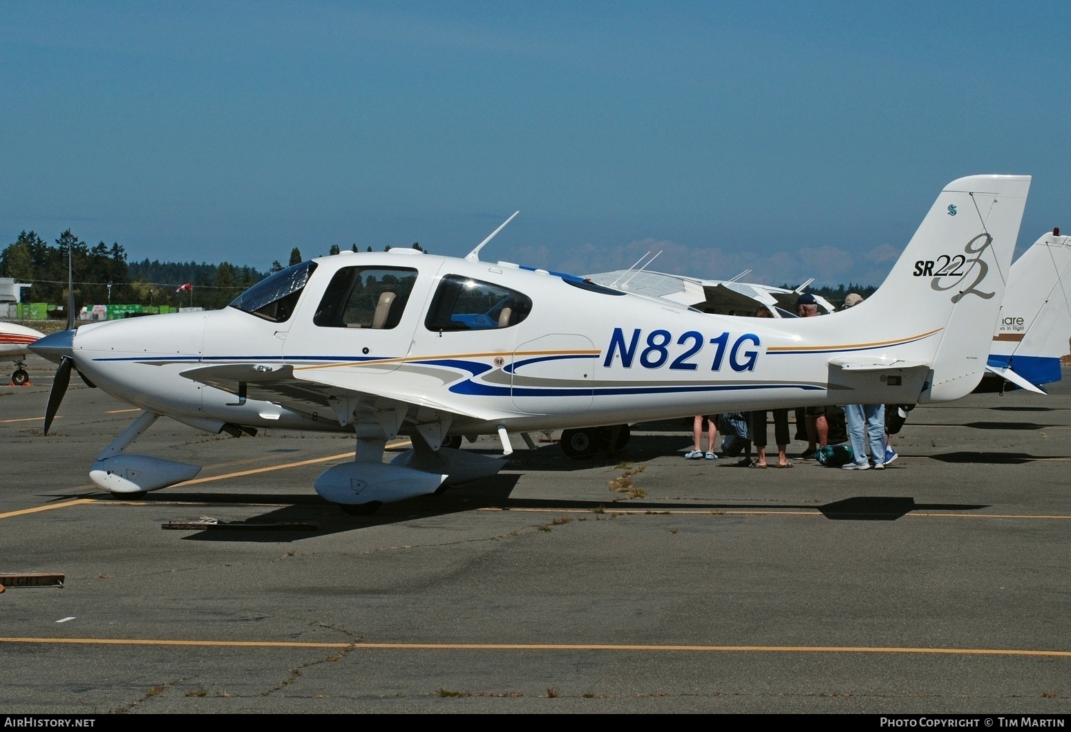Aircraft Photo of N821G | Cirrus SR-22 G2 | AirHistory.net #829164