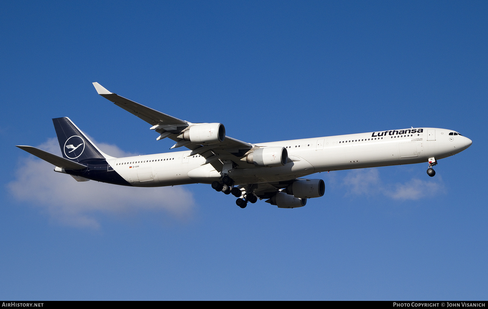 Aircraft Photo of D-AIHI | Airbus A340-642 | Lufthansa | AirHistory.net #829166