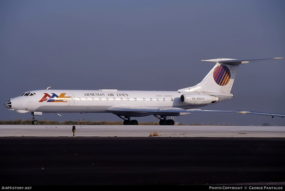 Aircraft Photo of EK-65072 | Tupolev Tu-134A-3 | Armenian Airlines | AirHistory.net #829168