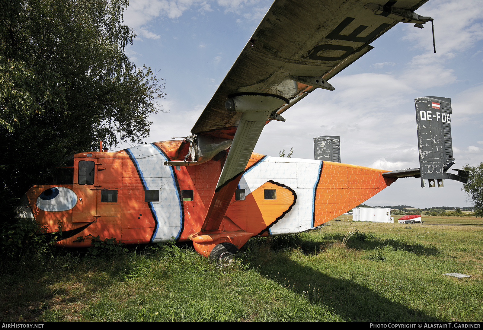 Aircraft Photo of OE-FDE | Short SC.7 Skyvan 3-100 | Pink Aviation Services | AirHistory.net #829173