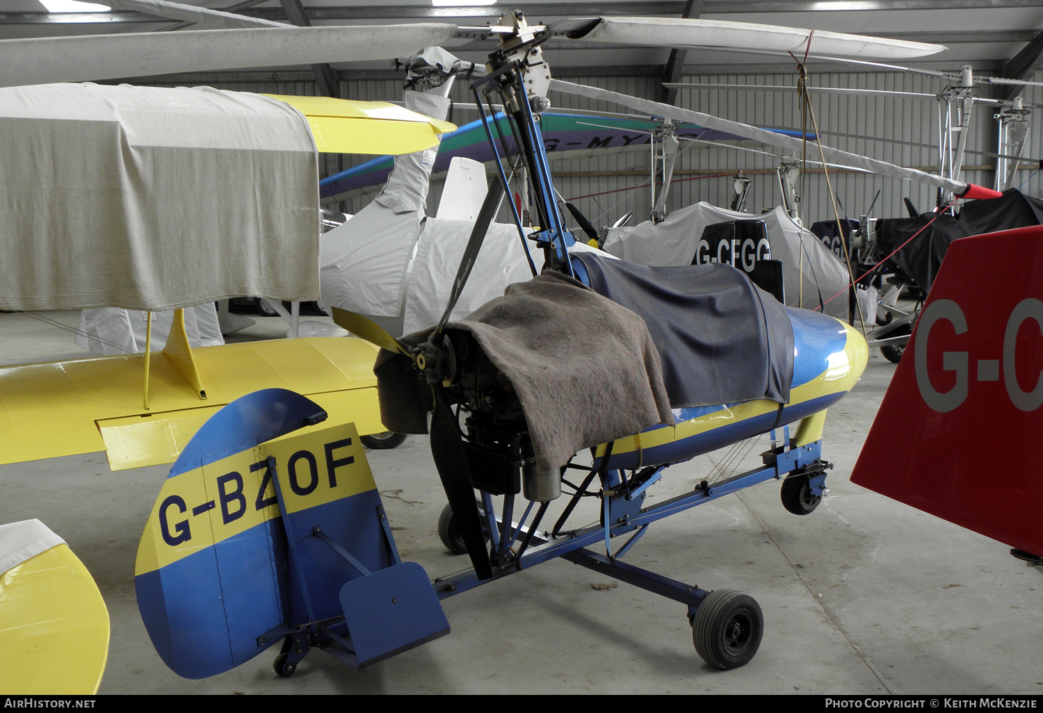 Aircraft Photo of G-BZOF | Montgomerie-Bensen B8MR | AirHistory.net #829175