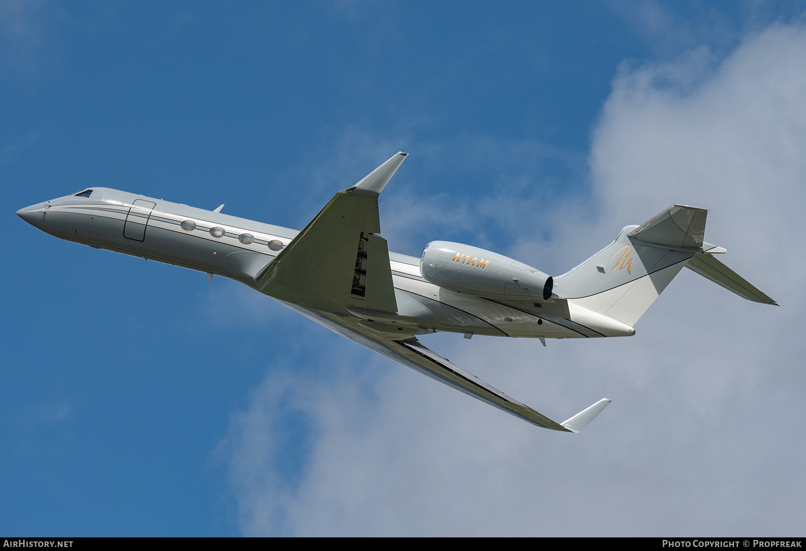 Aircraft Photo of N1AM | Gulfstream Aerospace C-37A Gulfstream V (G-V) | AirHistory.net #829184