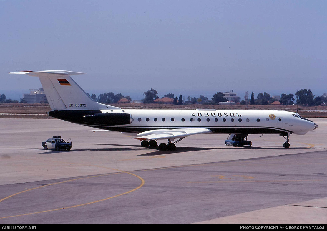 Aircraft Photo of EK-65975 | Tupolev Tu-134A | Armenia - Government | AirHistory.net #829188