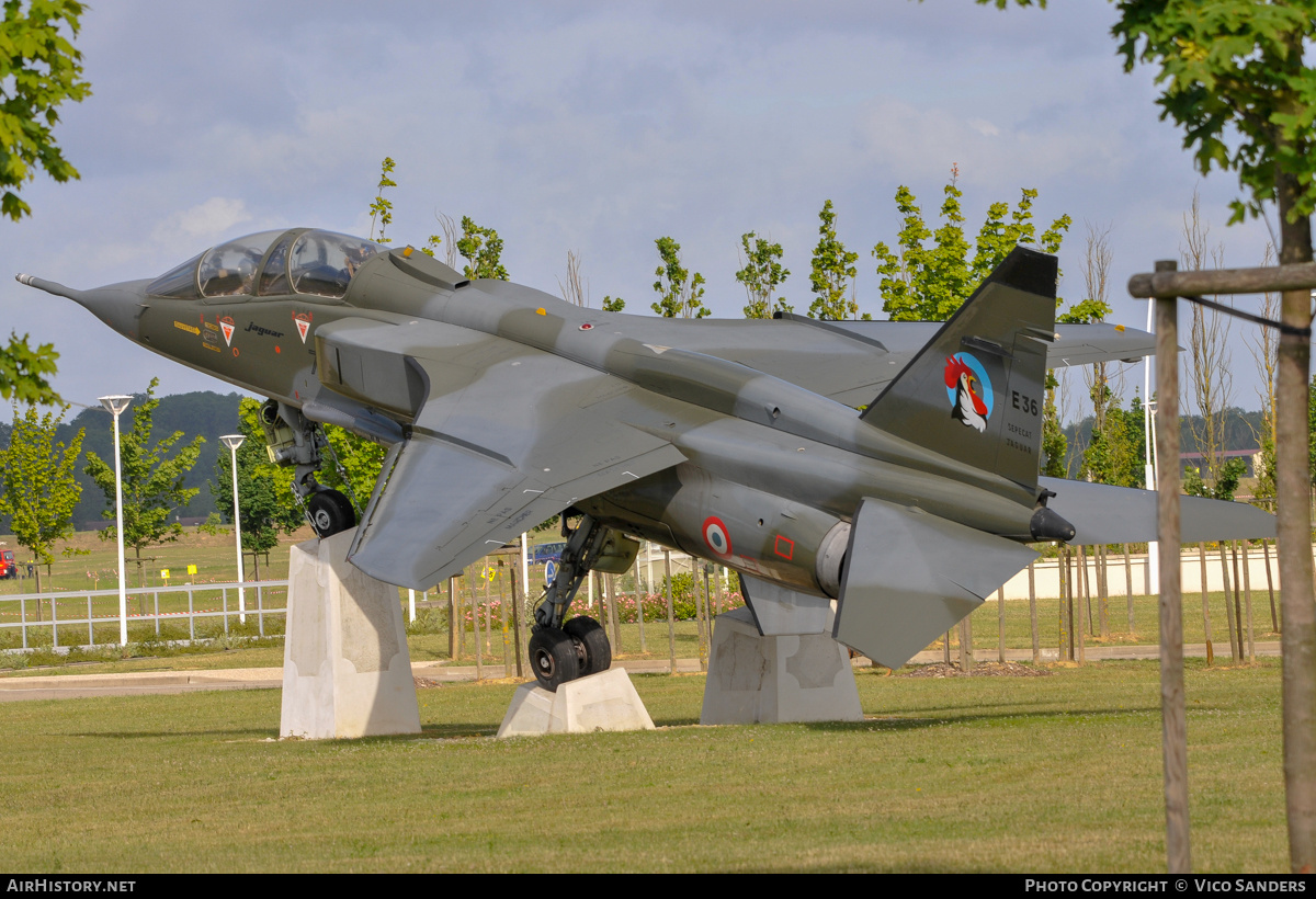 Aircraft Photo of E36 | Sepecat Jaguar E | France - Air Force | AirHistory.net #829199