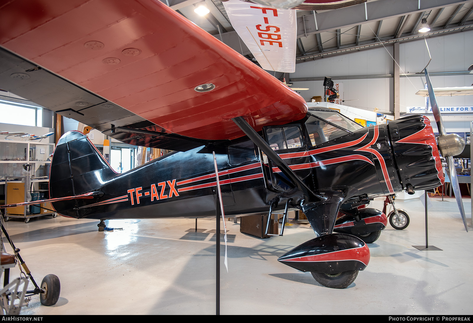 Aircraft Photo of TF-AZX | Stinson SR-8C Reliant | AirHistory.net #829214