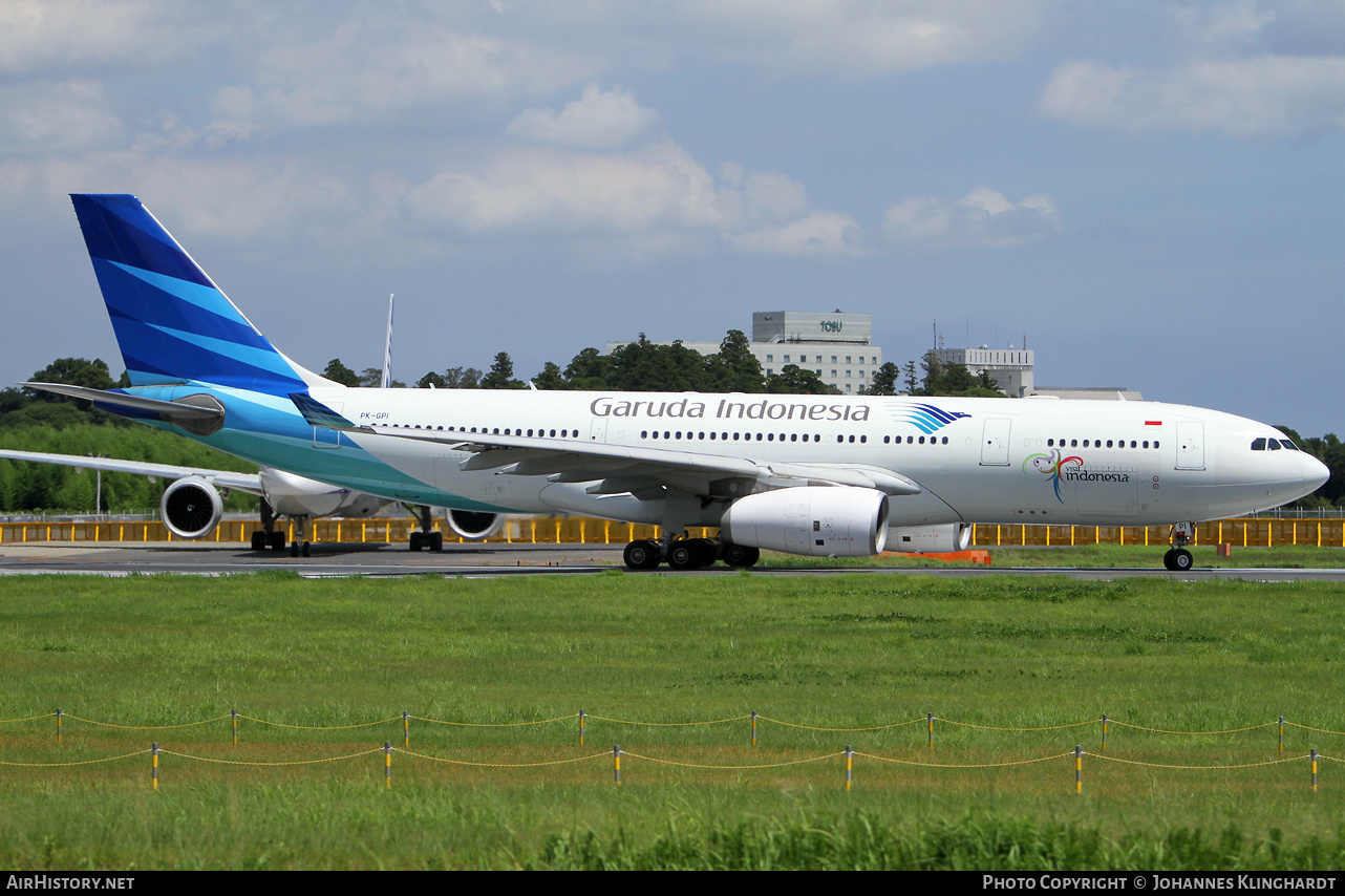Aircraft Photo of PK-GPI | Airbus A330-243 | Garuda Indonesia | AirHistory.net #829215