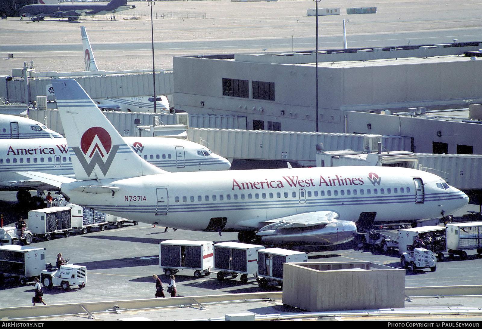 Aircraft Photo of N73714 | Boeing 737-222 | America West Airlines | AirHistory.net #829231