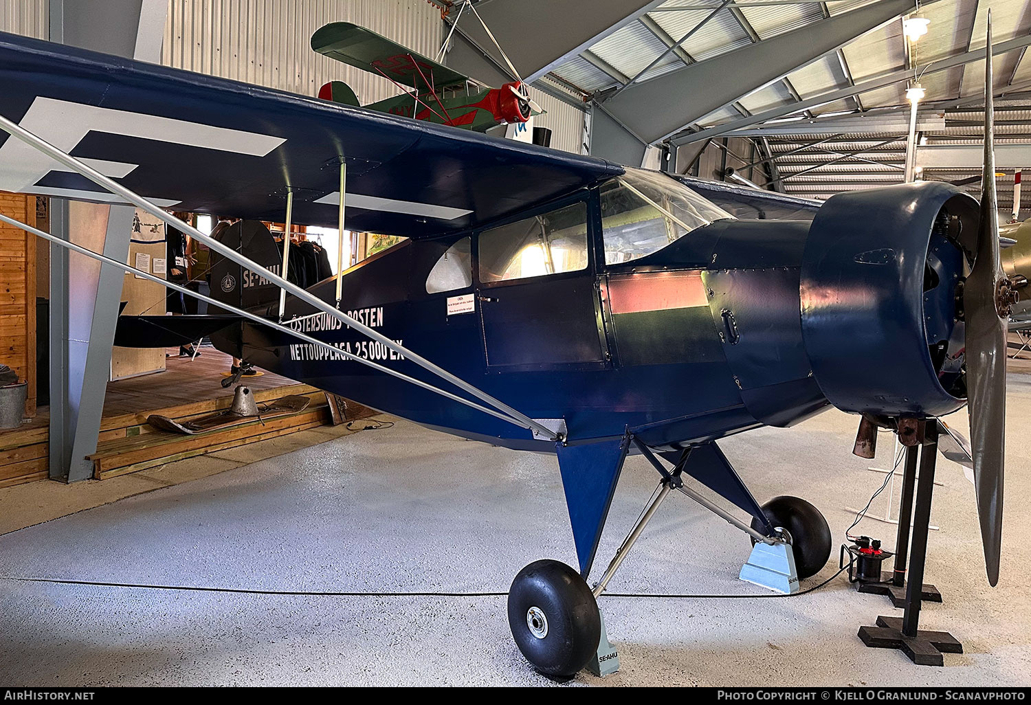Aircraft Photo of SE-AHU | Götaverken GV-38 | Ö-P - Östersunds-Posten | AirHistory.net #829234