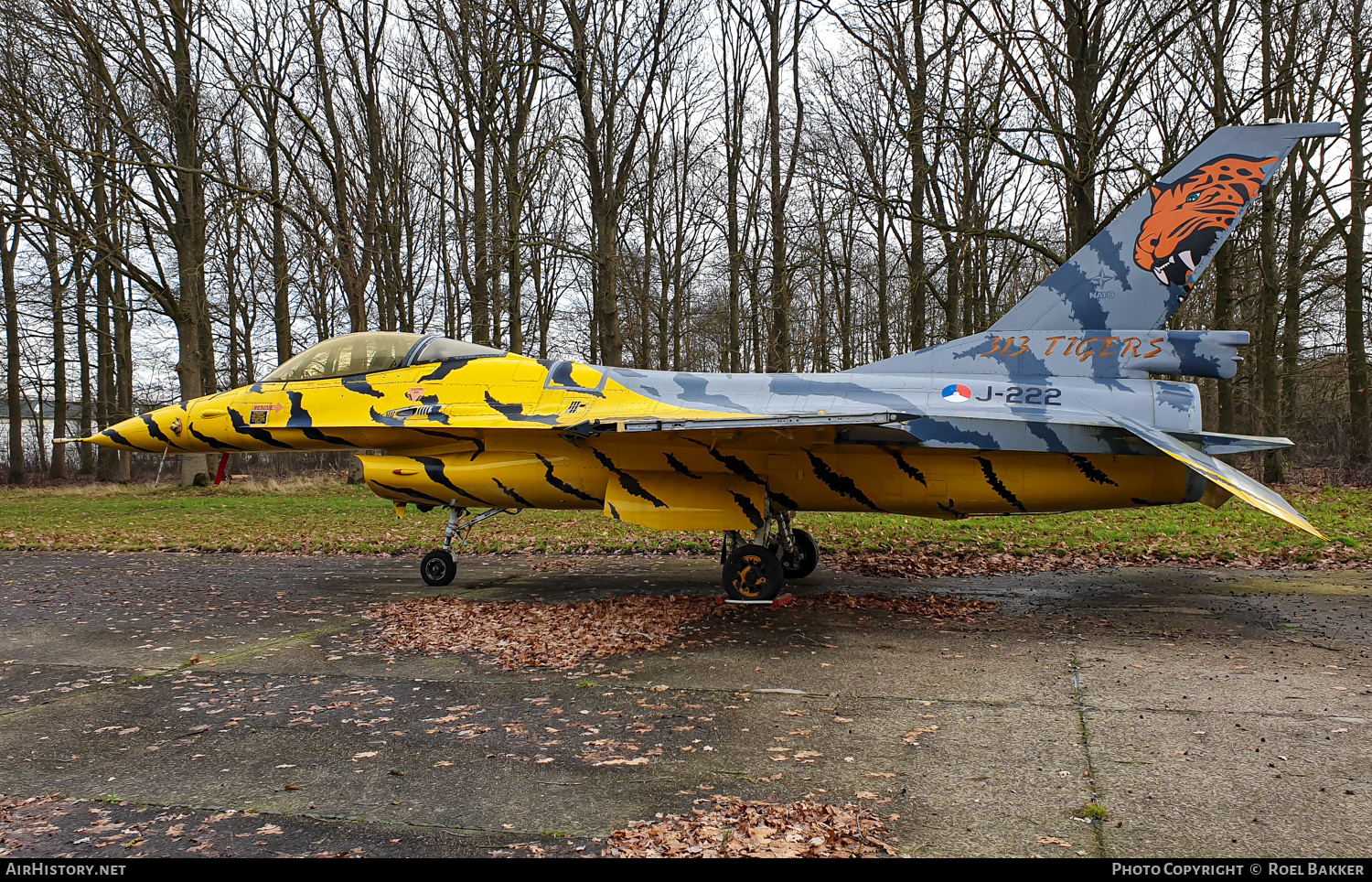 Aircraft Photo of J-222 | General Dynamics F-16A Fighting Falcon | Netherlands - Air Force | AirHistory.net #829256