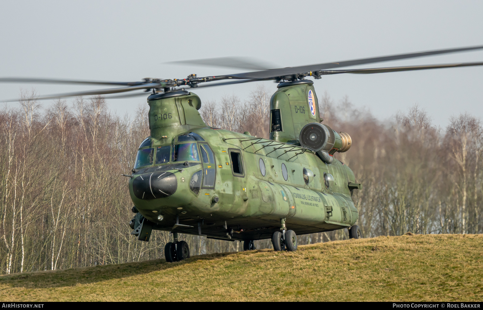 Aircraft Photo of D-106 | Boeing CH-47D Chinook (414) | Netherlands - Air Force | AirHistory.net #829259