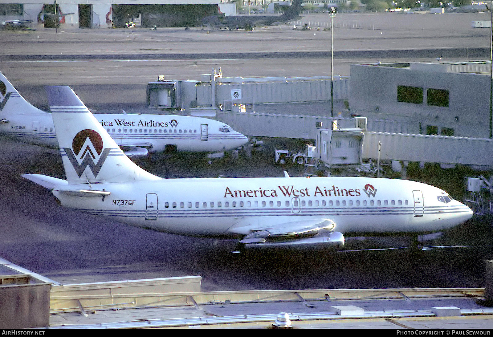 Aircraft Photo of N7376F | Boeing 737-291 | America West Airlines | AirHistory.net #829272