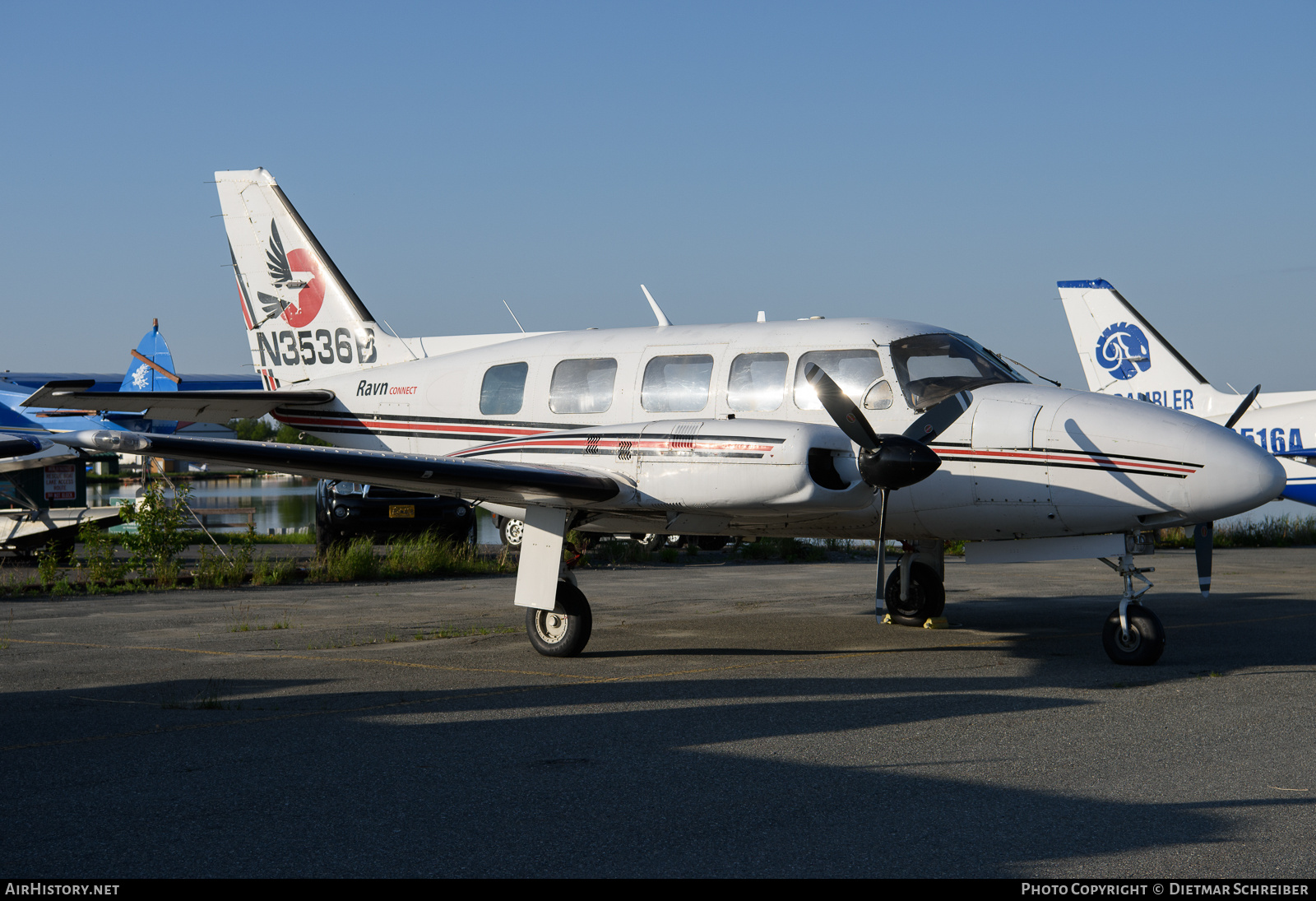 Aircraft Photo of N3536B | Piper PA-31-350 Chieftain | Ravn Connect | AirHistory.net #829274