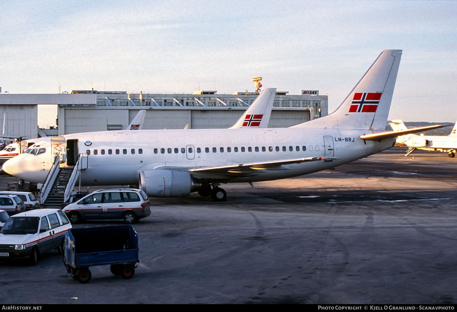 Aircraft Photo of LN-BRJ | Boeing 737-505 | Braathens SAFE | AirHistory.net #829291