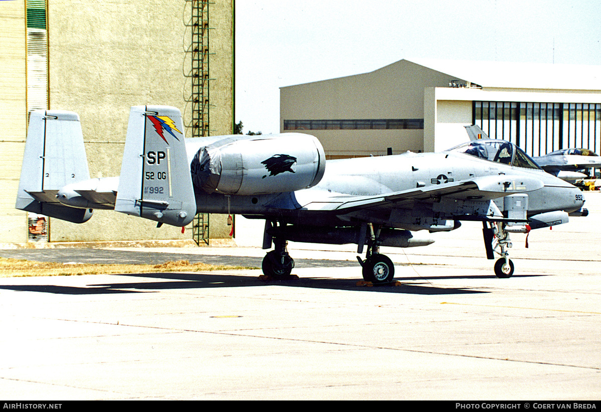 Aircraft Photo of 81-0992 / AF81992 | Fairchild A-10A Thunderbolt II | USA - Air Force | AirHistory.net #829295
