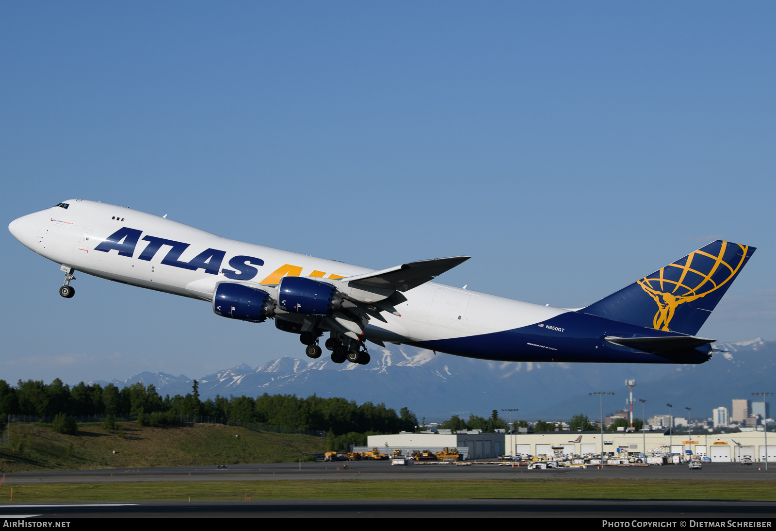 Aircraft Photo of N850GT | Boeing 747-87UF/SCD | Atlas Air | AirHistory.net #829299