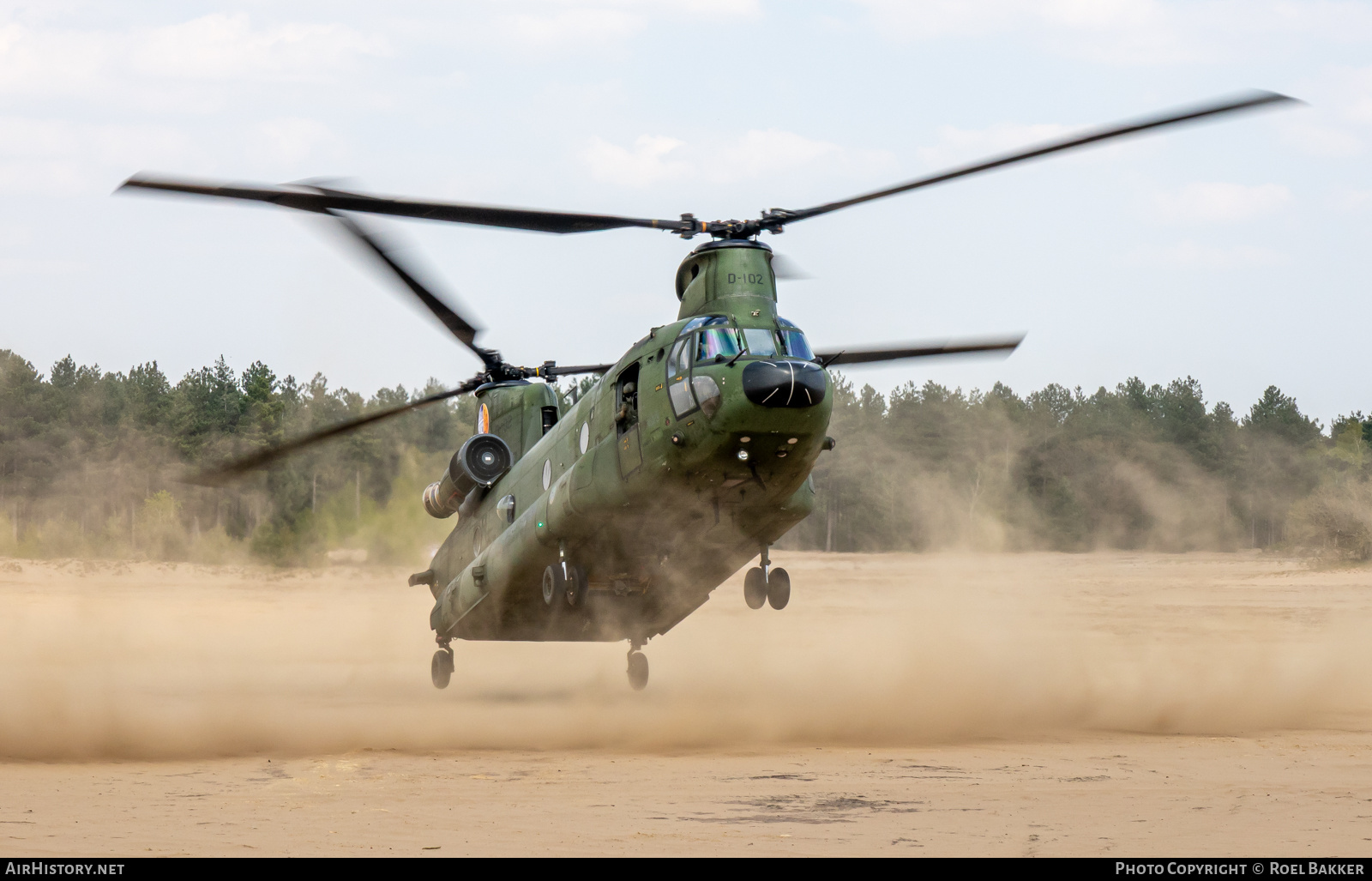 Aircraft Photo of D-102 | Boeing CH-47D Chinook (414) | Netherlands - Air Force | AirHistory.net #829318