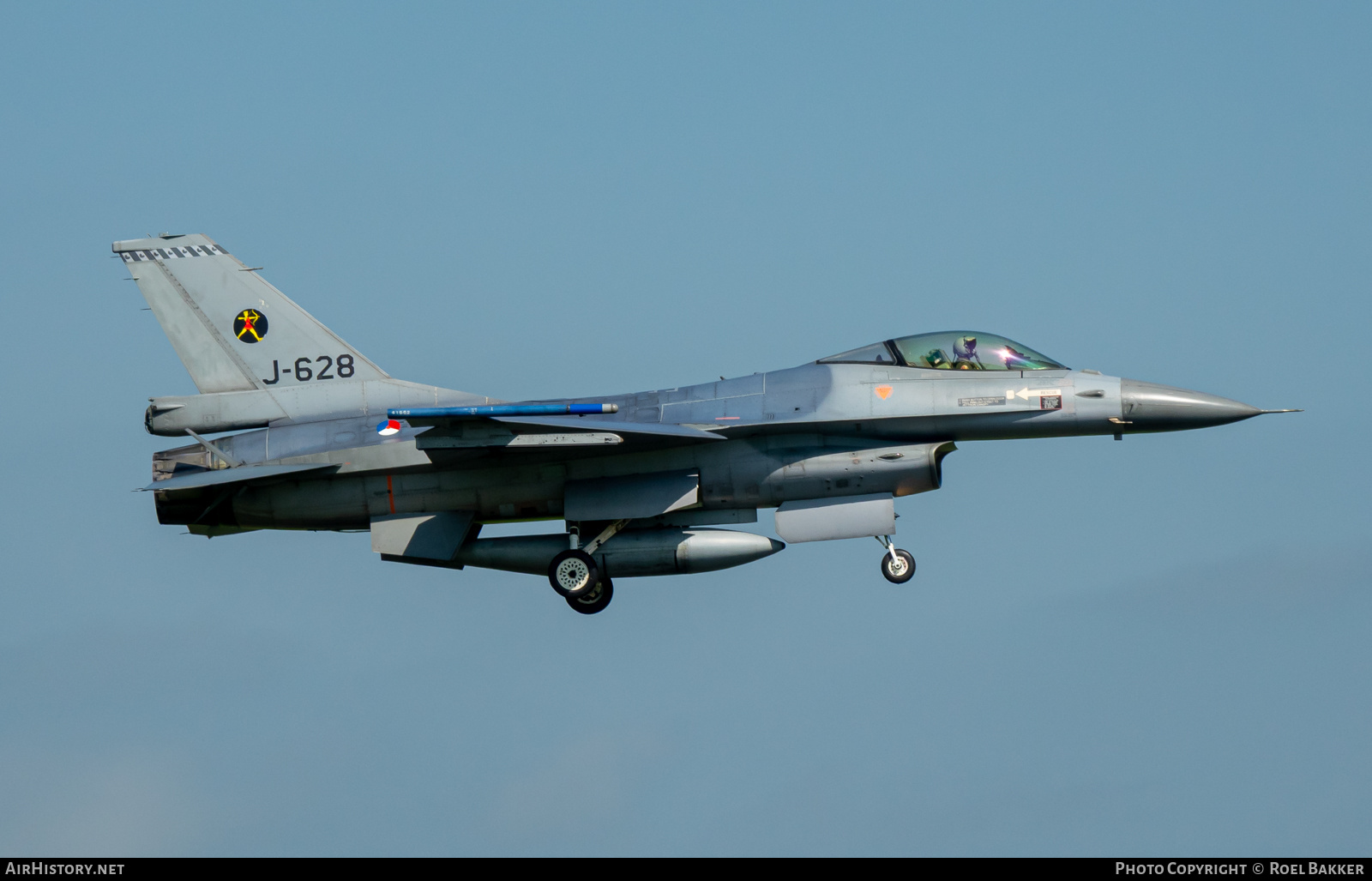 Aircraft Photo of J-628 | General Dynamics F-16AM Fighting Falcon | Netherlands - Air Force | AirHistory.net #829328