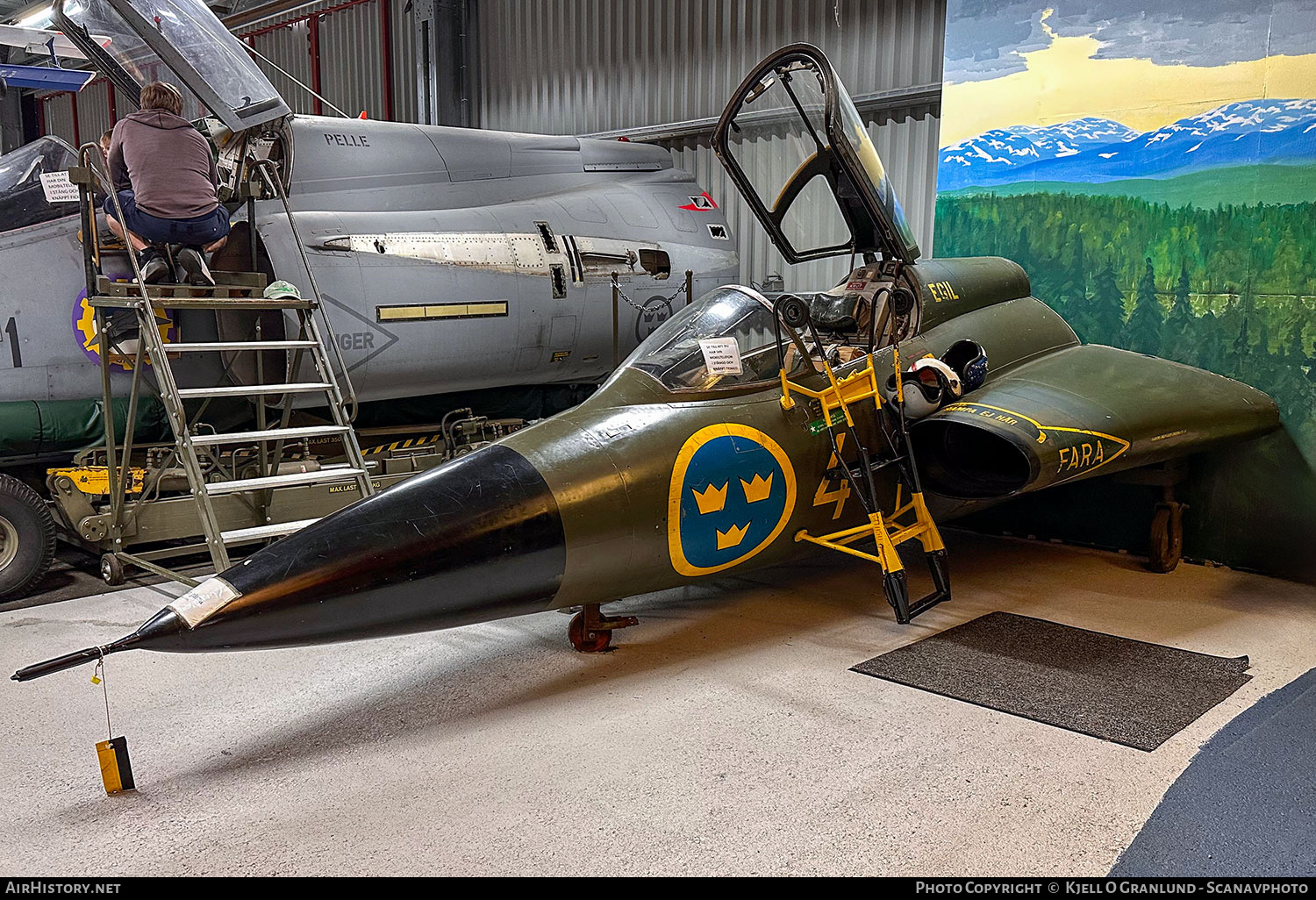 Aircraft Photo of 35345 | Saab J35D Draken | Sweden - Air Force | AirHistory.net #829333