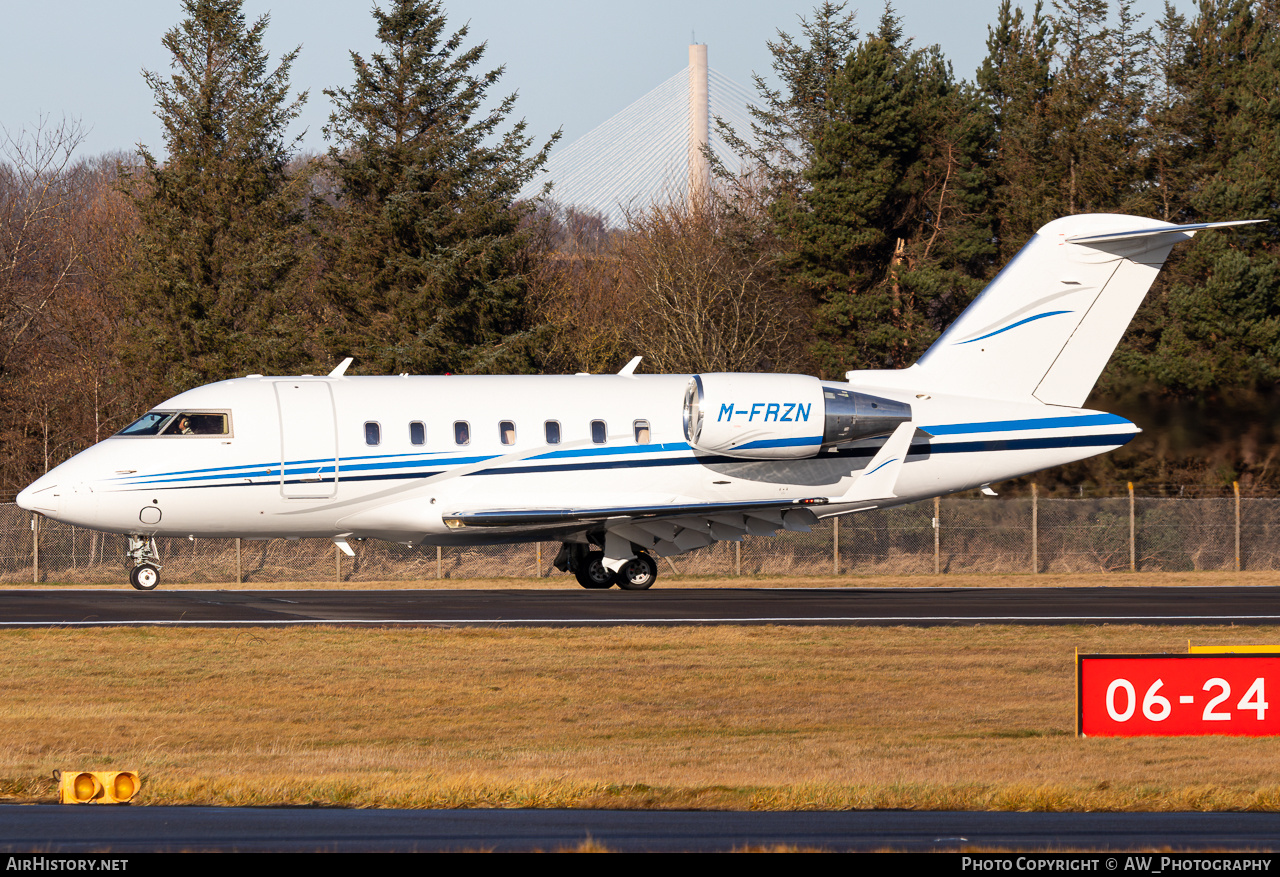 Aircraft Photo of M-FRZN | Bombardier Challenger 605 (CL-600-2B16) | AirHistory.net #829335