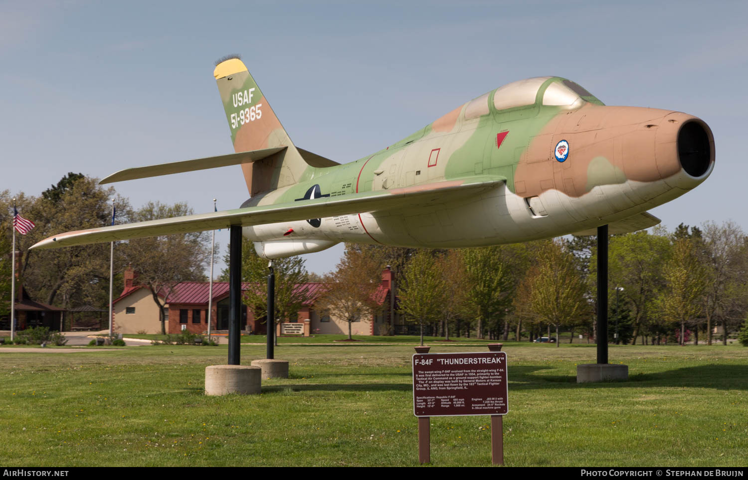 Aircraft Photo of 51-9365 | Republic F-84F Thunderstreak | USA - Air Force | AirHistory.net #829387