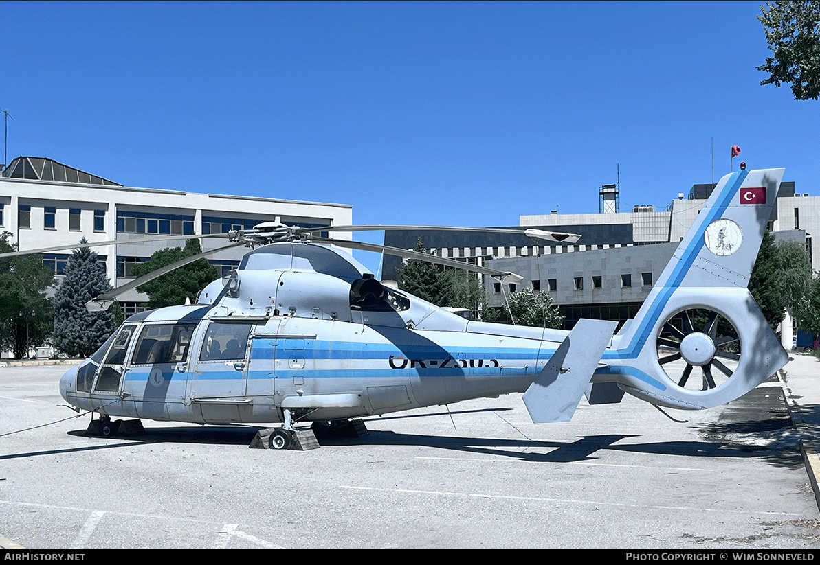 Aircraft Photo of OR-2303 | Eurocopter AS365N1 Dauphin2 | Turkey - Orman Genel Müdürlüğü | AirHistory.net #829390