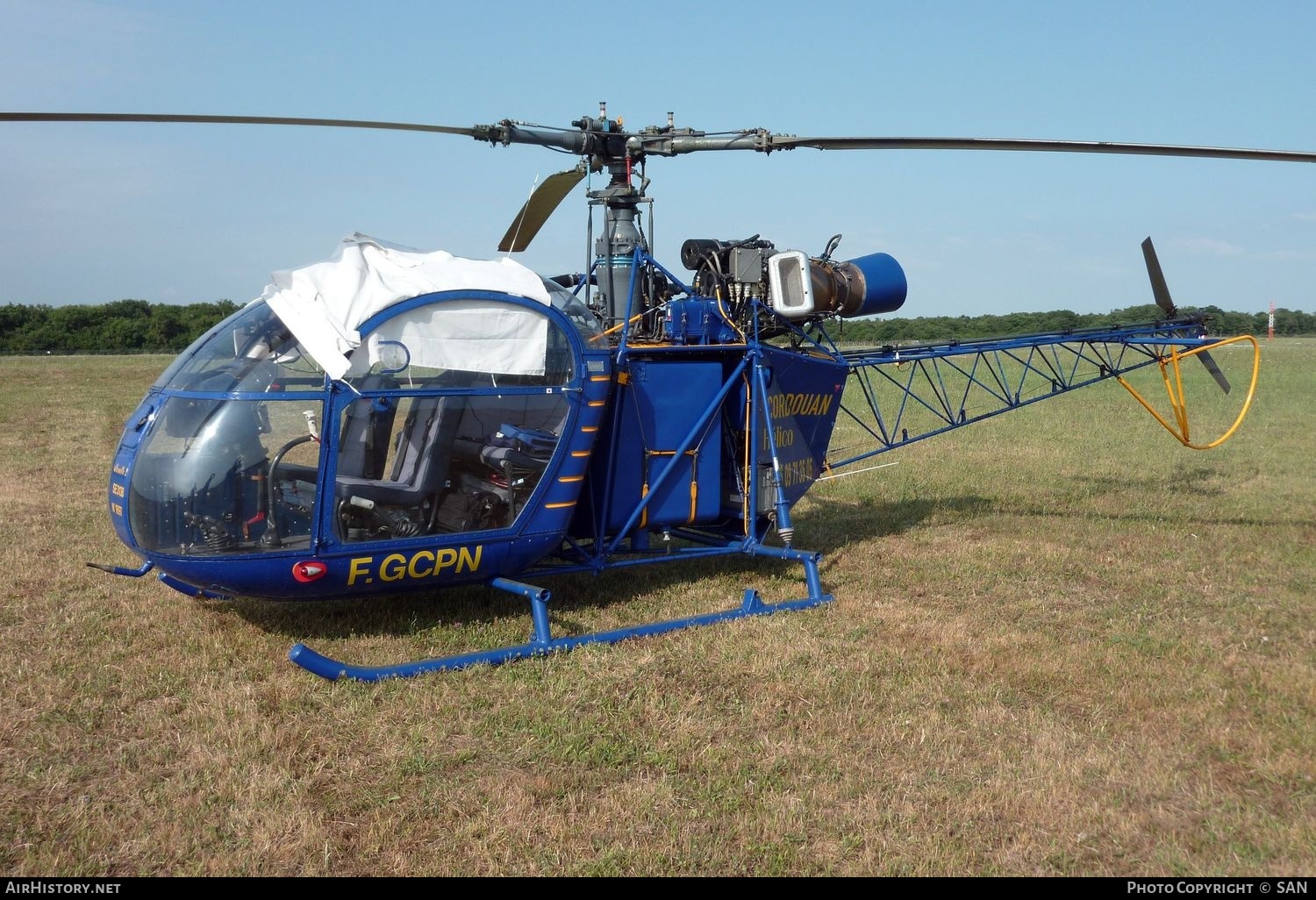 Aircraft Photo of F-GCPN | Sud-Est SE-3130 Alouette II | Cordouan Hélico | AirHistory.net #829402
