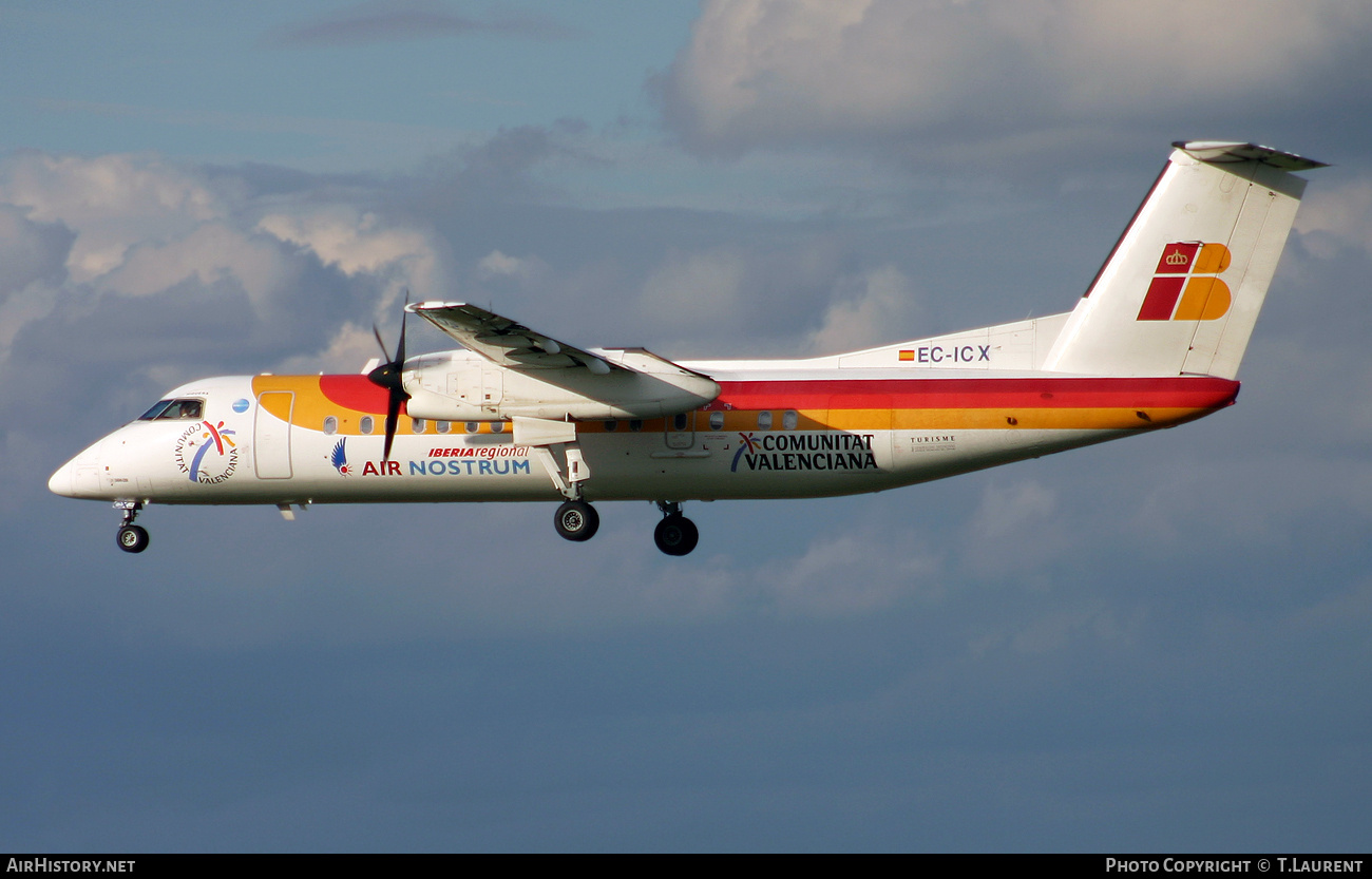 Aircraft Photo of EC-ICX | Bombardier DHC-8-315Q Dash 8 | Iberia Regional | AirHistory.net #829404