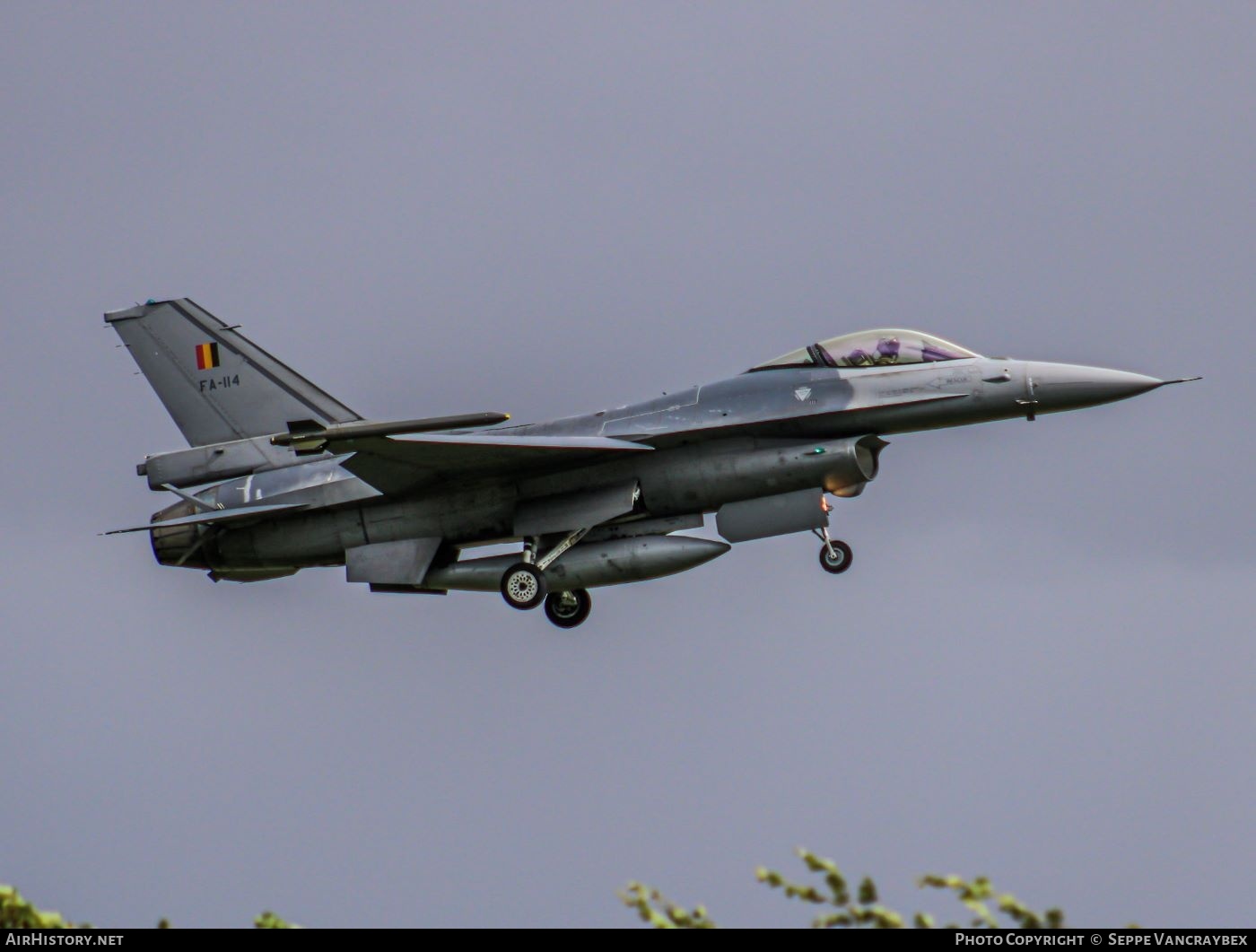 Aircraft Photo of FA-114 | General Dynamics F-16AM Fighting Falcon | Belgium - Air Force | AirHistory.net #829452